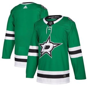 Dallas Stars Adidas authentic green home jersey size 60 blank